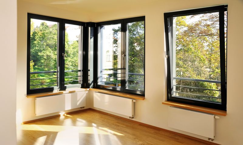 Modern Casement Windows on a House